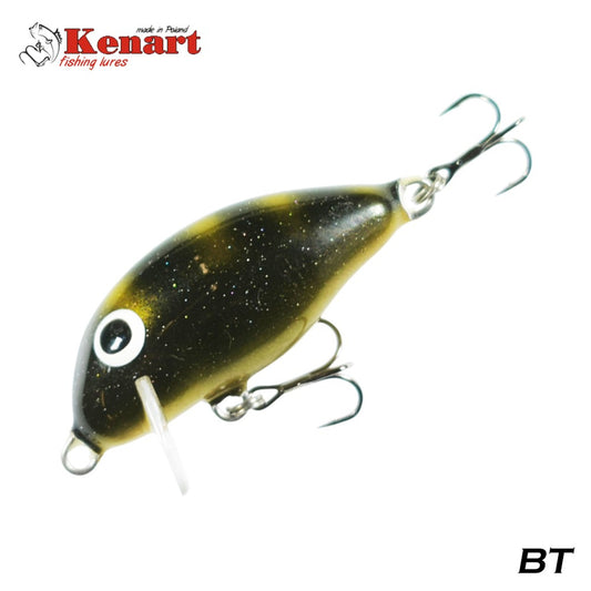 Kenart Vobler Clean Chubby 4cm / 3.5gr Kenart : Culoare - Bt - Black Tiger