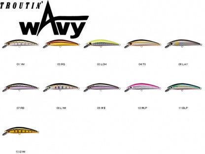 Vobler Vobler Smith Troutin Wavy 65mm 5.5g 08 S