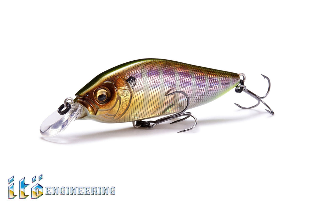 Vobler Megabass Flap Slap Lbo 77mm 12.2gr Gp Blue Mint Shad