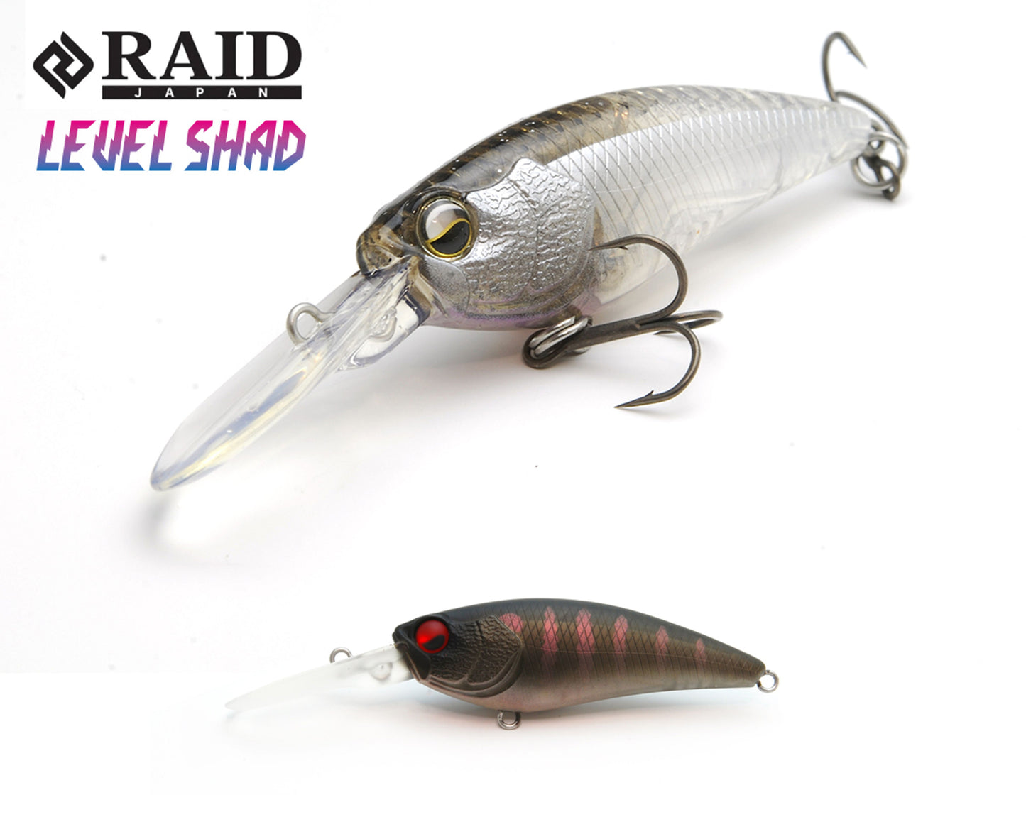 Vobler Raid Level Shad 50.3mm 4.3gr Su 031 Smoke Gill