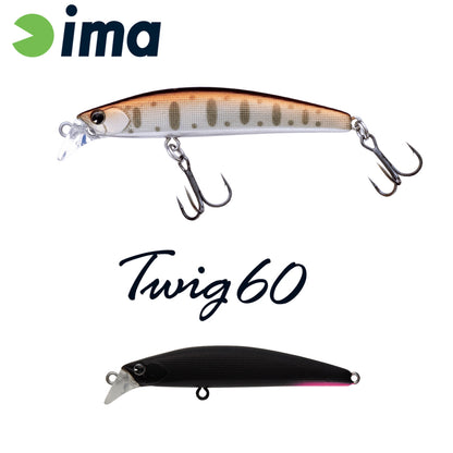 Vobler Ima Twing 60s 60mm 6.5gr 014 Matte Black
