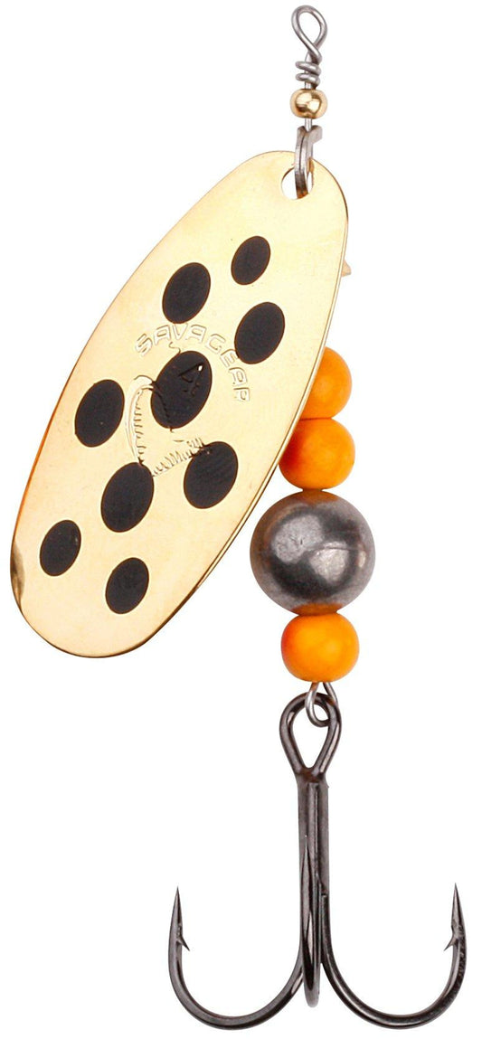Lingurita Rotativa Savage Gear Caviar Spinner 3 9.5g S Gold