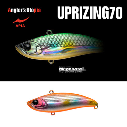 Vobler Apia Uprizing 70 14gr 70mm 04 Orange Silver Candy