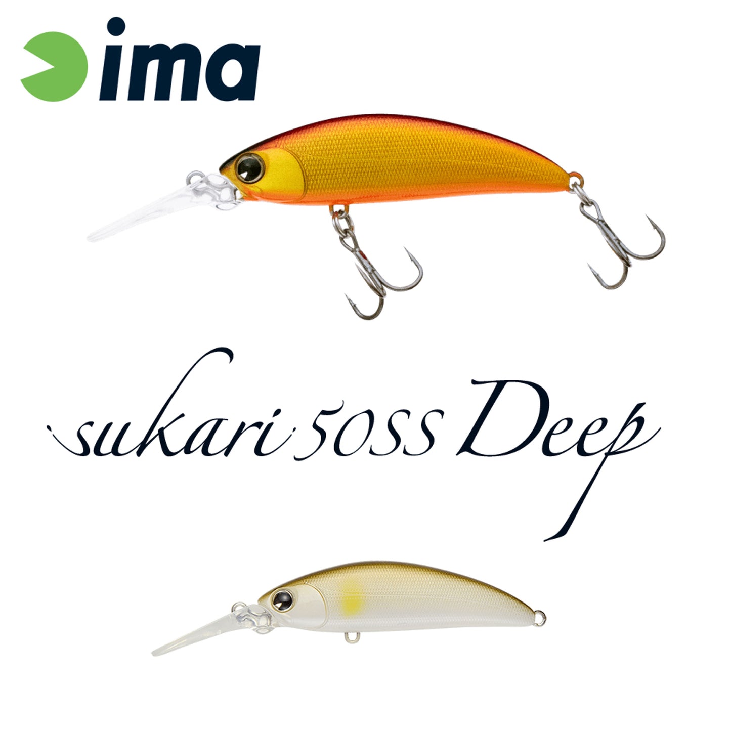 Vobler Ima Sukari 50ss Deep 50mm 5gr 117 Pearl Ayu