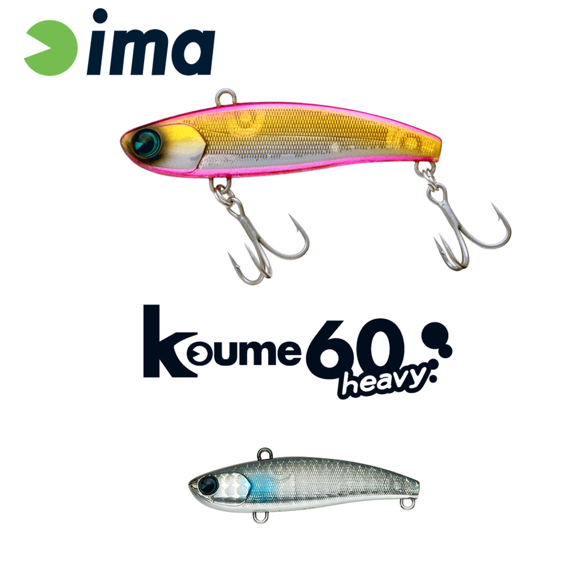 Vobler Ima Koume Vibration 60 Heavy 60mm 17gr 110 Mullet