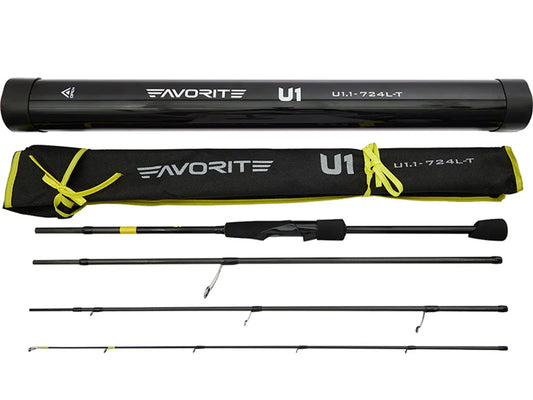 Lanseta Spinning Favorite U1 724l-t 2.18m 3-12g Fast