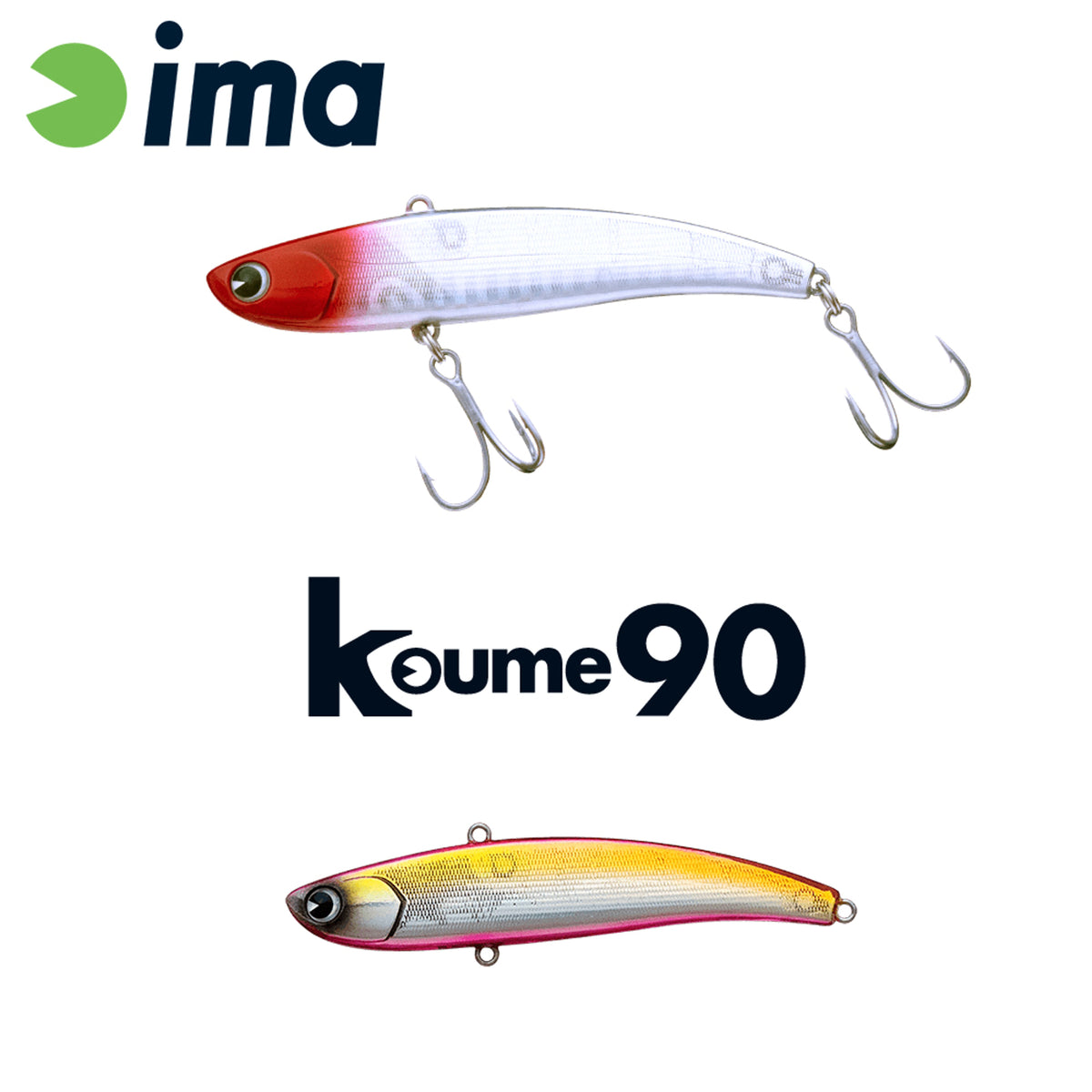 Vobler Ima Koume Vibration 90 90mm 20gr 118 Pink Pink