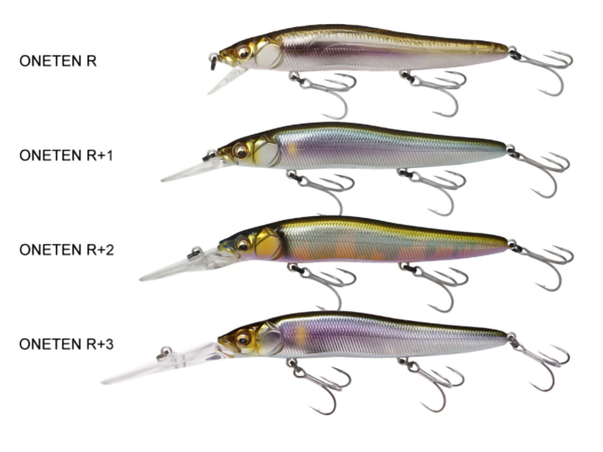 Vobler Megabass Vision Oneten R+2 110mm 14gr Ito Clear Laker