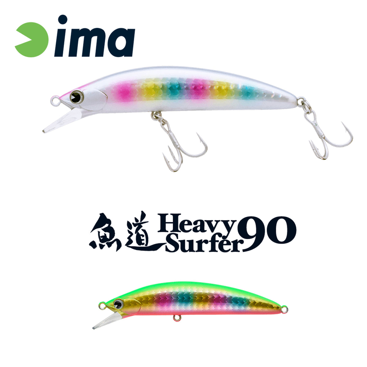 Vobler Ima Heavy Surfer 90hs 90mm 28gr 104 Ball Color