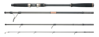 Lanseta Spinning Apia Apia Voyager Exiv Silver King S78h 2.33m 18-80gr 4 Sectiuni