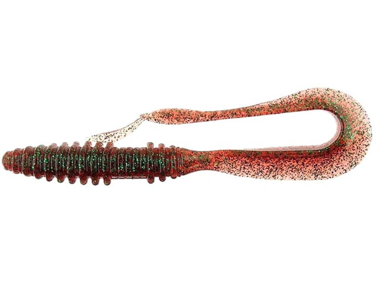 Keitech Mad Wag Mini Plum Green Flake 302 8.9cm