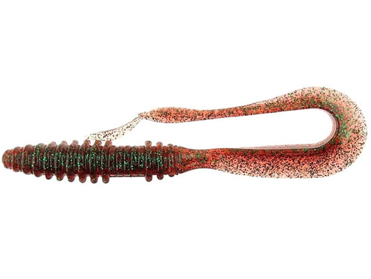 Keitech Mad Wag Mini Plum Green Flake 302 8.9cm