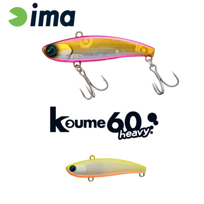 Vobler Ima Koume Vibration 60 Heavy 60mm 17gr 102 Chart Back Pearl