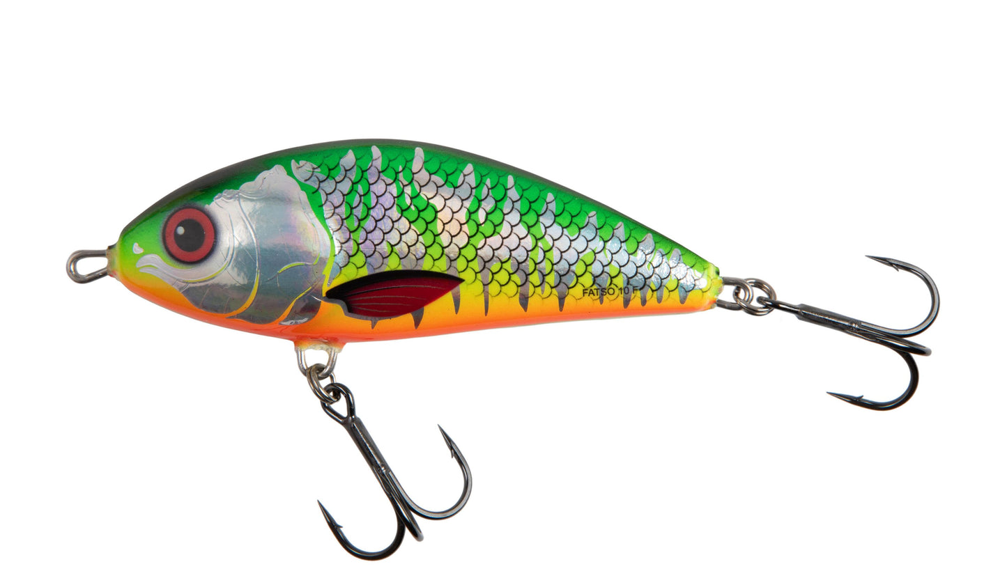 Vobler Salmo Vobler Scufundător Fatso 8cm Sinking Holo Tiger