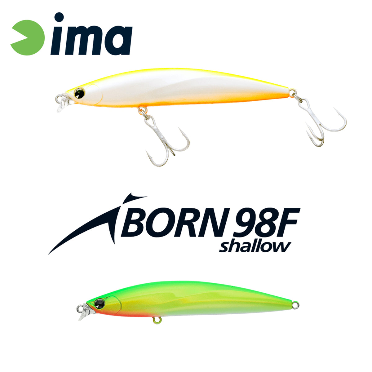 Vobler Ima Iborn 98f Shallow 98mm 13gr 018 Rich Melon