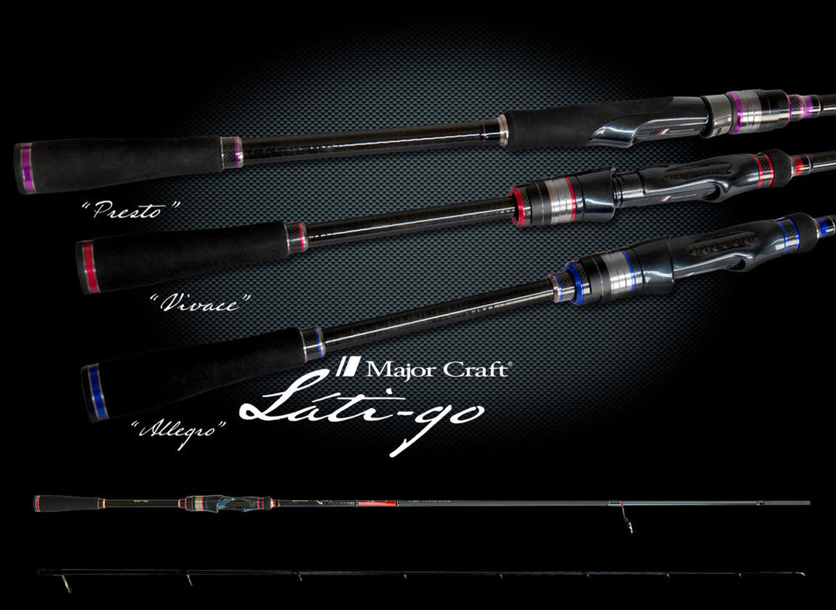 Lanseta Spinning Major Craft Lanseta Major Craft Lati-go Ltgs-792m Fast 2.36m 3-18gr