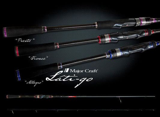 Lanseta Spinning Major Craft Lanseta Major Craft Lati-go Ltgs-792m Fast 2.36m 3-18gr