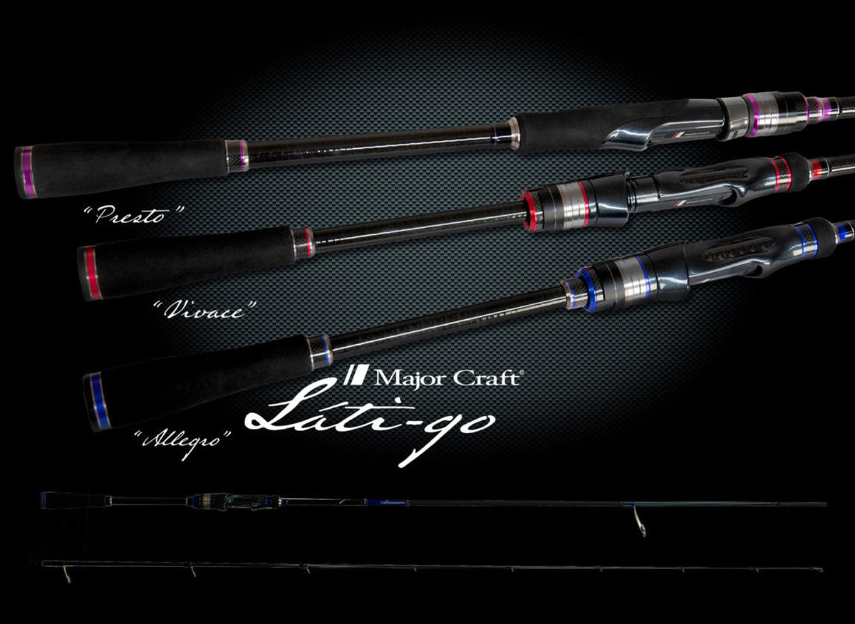 Lanseta Spinning Major Craft Lanseta Major Craft Lati-go Ltgs-792ml Fast 2.36m 1-12gr