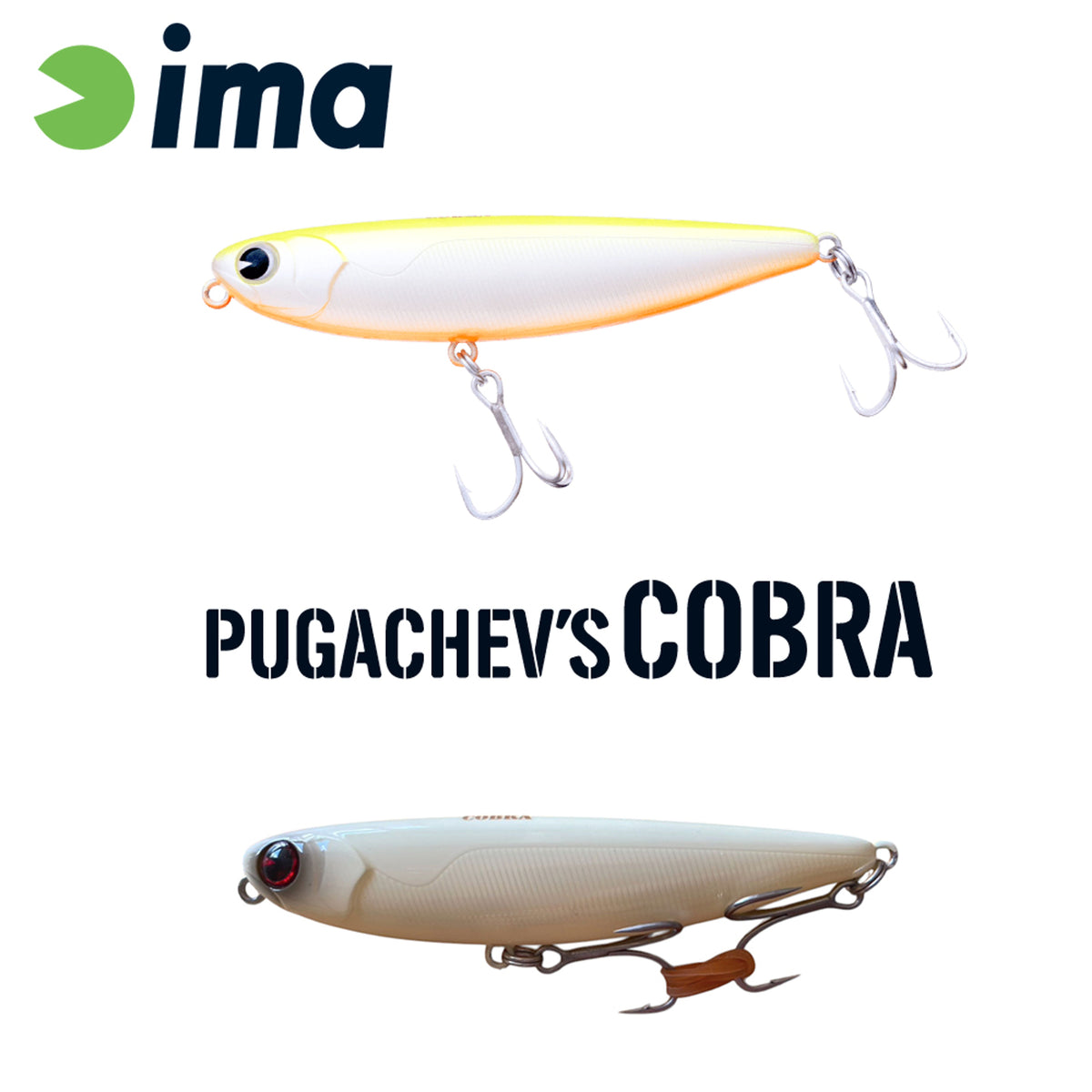 Vobler Ima Pugachevs Cobra 90 90mm 12gr Y0222 Bone
