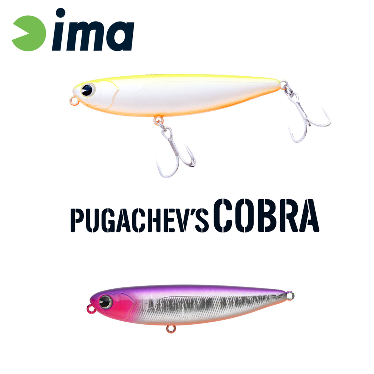 Vobler Ima Pugachevs Cobra 90 90mm 12gr 211 Violet Shiner