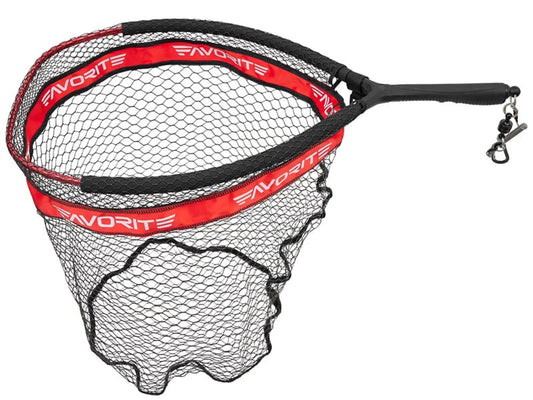 Minciog Favorite Wading Landing Net Black And Red 70cm 50 X 40 Cm