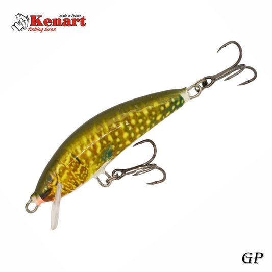 Kenart Vobler Winner Flat 4.5cm / 4 Gr Sinking Kenart : Culoare - Gp