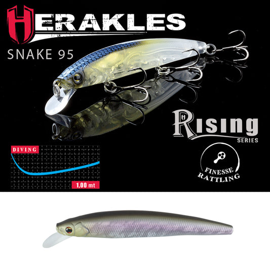 Vobler Herakles Snake 95f 9.5cm 8.8gr Matt Sunny