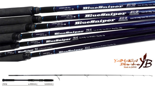 Lanseta Spinning Yamaga Blanks Yamaga Blue Sniper 74/3 Rgd Mode 2.26m 30-60gr