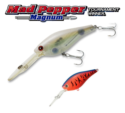 Vobler Tiemco Mad Pepper Magnum F 80mm 24.5gr Culoare 249 Dive 5m