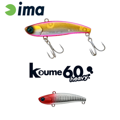 Vobler Ima Koume Vibration 60 Heavy 60mm 17gr 101 Red Head