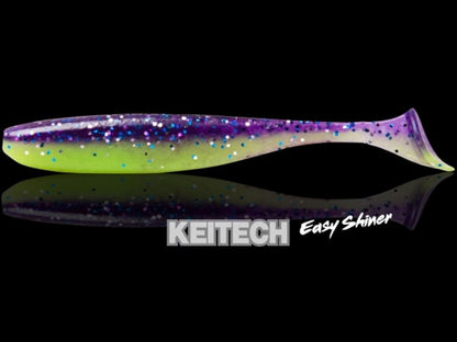 Naluca Soft Shad Keitech Easy Shiner Electric Chart Shad Ea#19 5cm