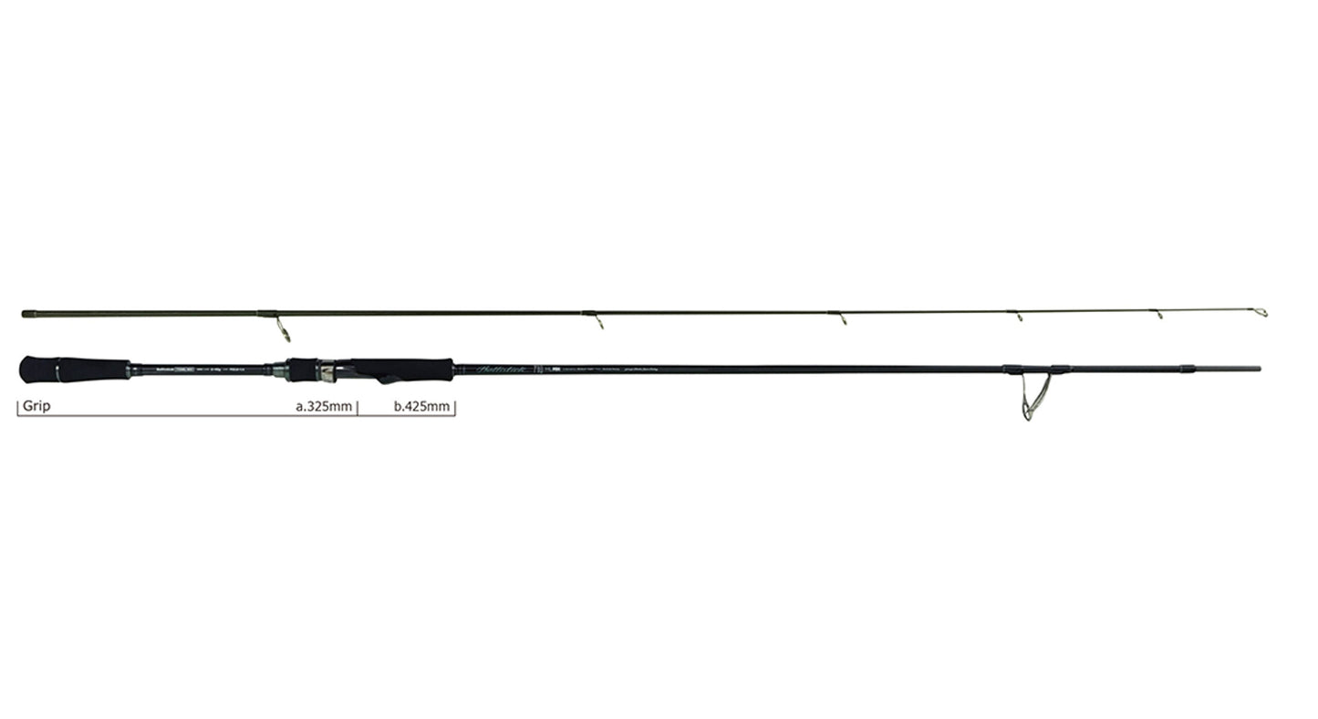 Lanseta Spinning Yamaga Blanks Yamaga Ballistick 710ml-mh 2.394 2-40gr Fuji Sic K Titanium