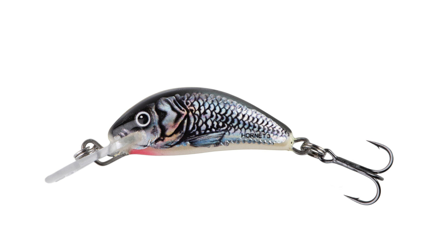 Vobler Salmo Vobler Scufundător Hornet 3.5cm Sinking Holographic Grey Shiner