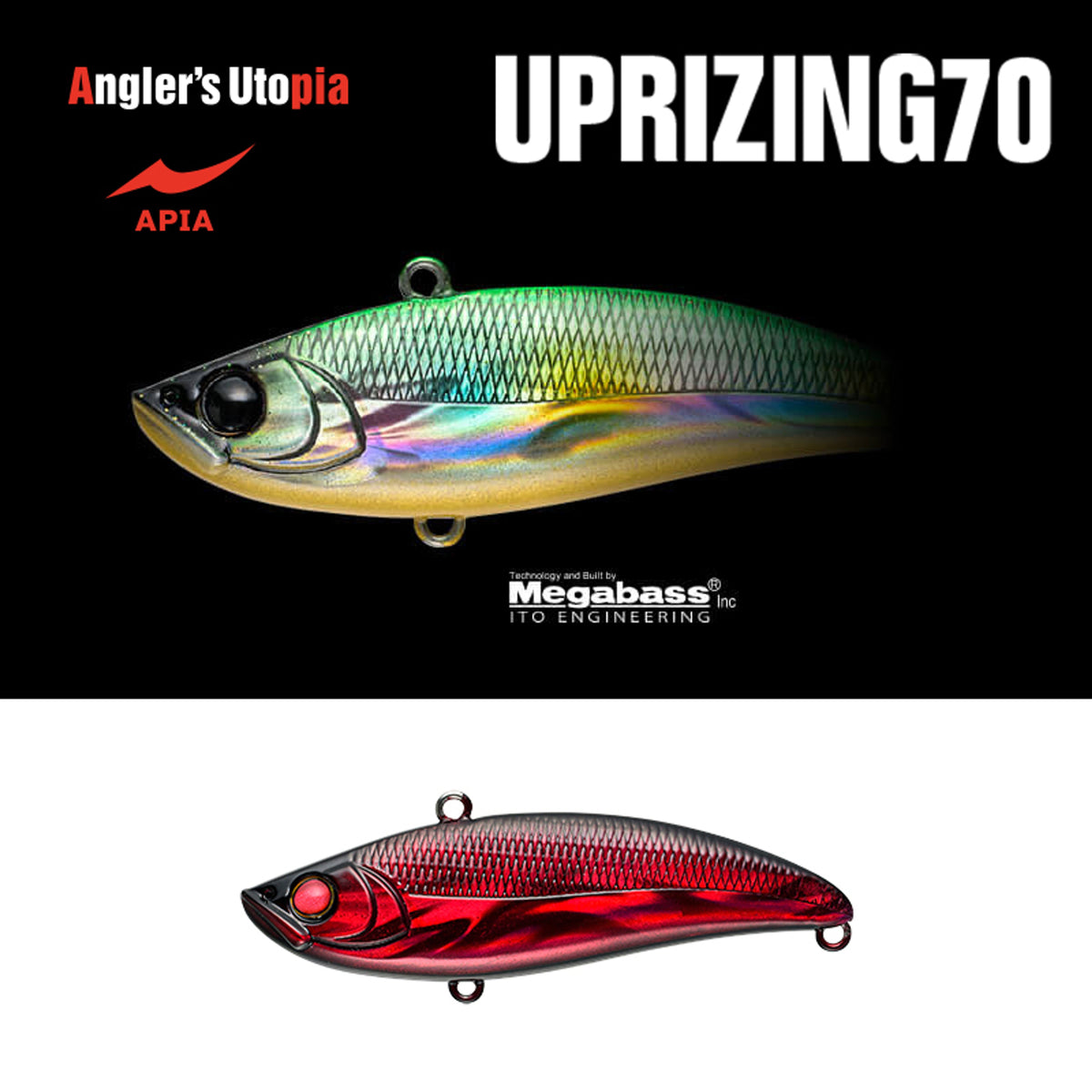 Vobler Apia Uprizing 70hw 18gr 70mm 12 Living Dead