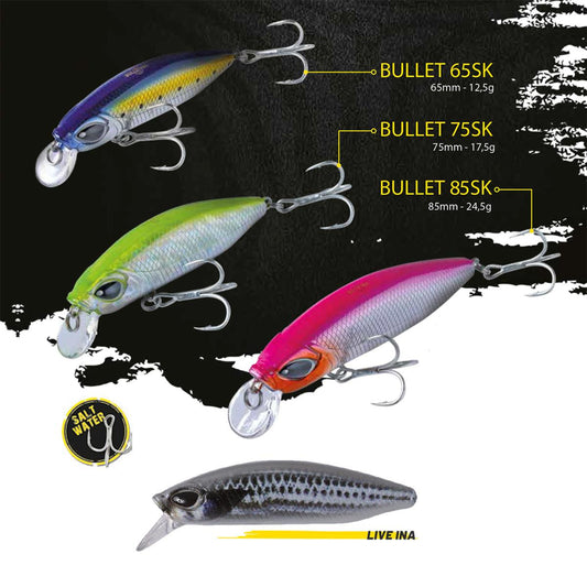 Vobler Herakles Bullet 85sk 8.5cm 24.5gr Live Ina