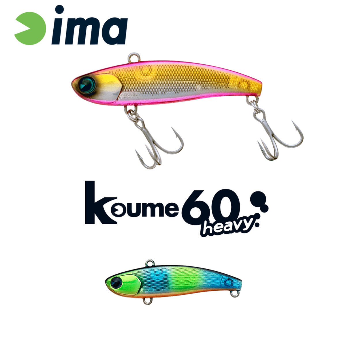 Vobler Ima Koume Vibration 60 Heavy 60mm 17gr 121 Kingfisher