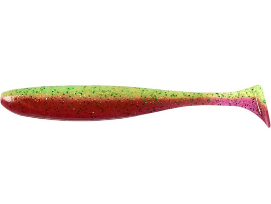Naluca Soft Shad Keitech Easy Shiner Mystic Lime Chart Ea#18 8.9cm