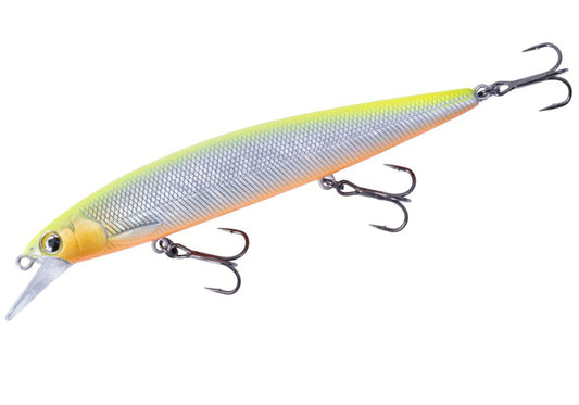 Vobler Major Craft Ceana Jerkbait 110sps Shallow 11cm 16gr #012 Chartreuse