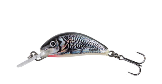 Vobler Salmo Vobler Plutitor Hornet 3.5cm Floating Holographic Grey Shiner