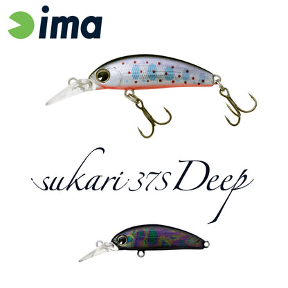 Vobler Ima Sukari 37s Deep 37mm 3gr 013 Titanium Black