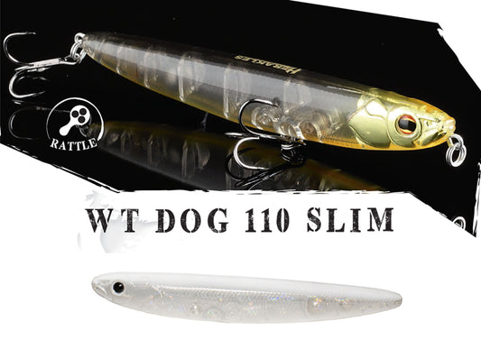 Vobler Herakles Wt-dog 110 Slim 11cm 13.5gr White Impact