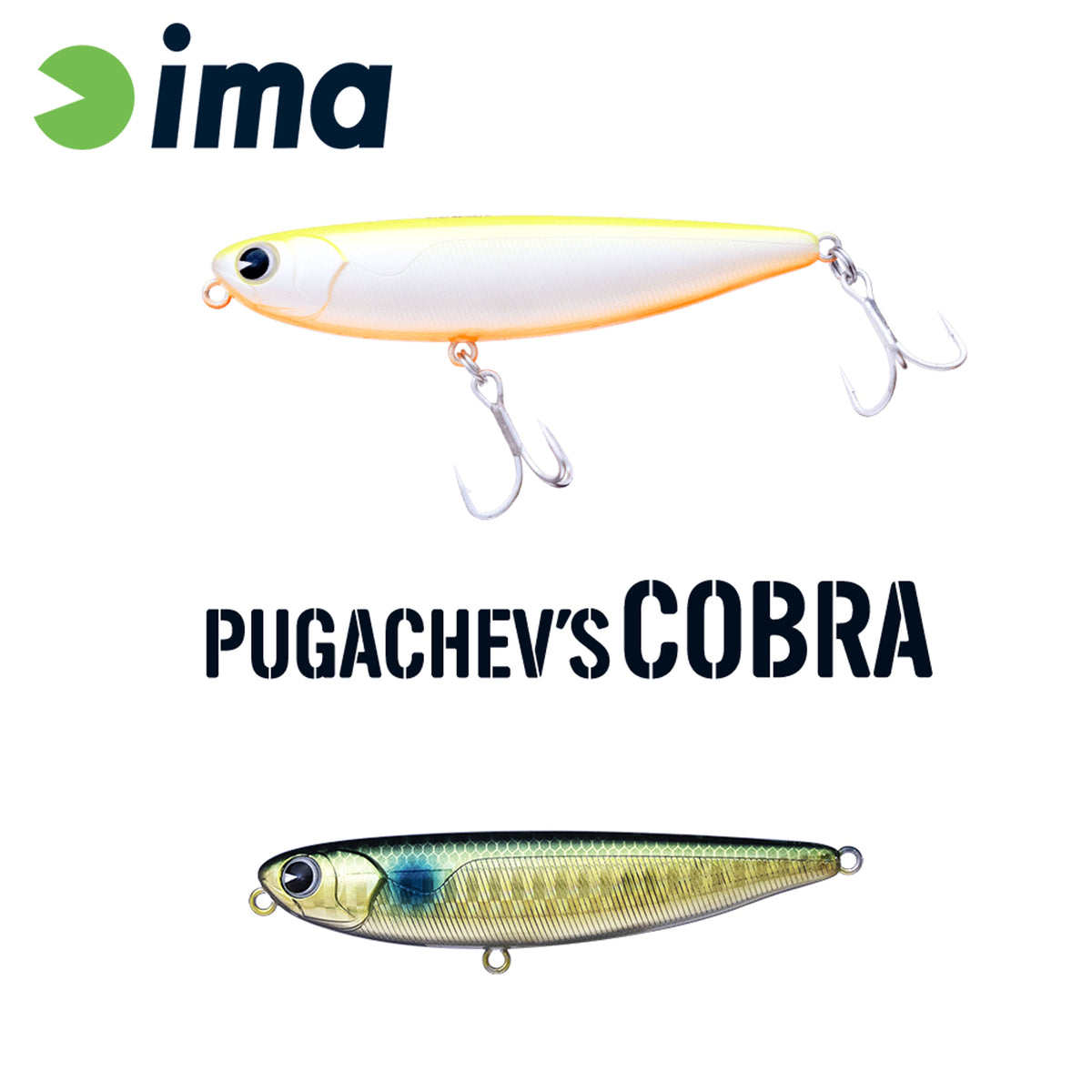 Vobler Ima Pugachevs Cobra 90 90mm 12gr 209 Gold Mullet