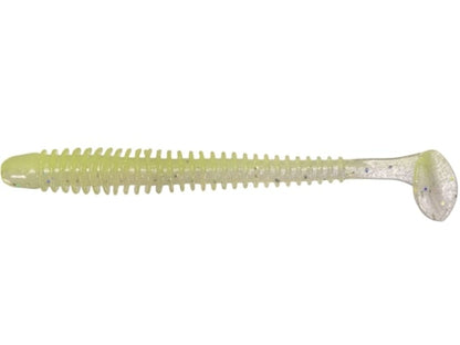 Naluca Soft Shad Keitech Swing Impact Slim Chartreuse Shad 484 7.6cm