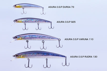 Vobler O.S.P Osp Durga73 Sp Suspend 73mm 4.7gr H09 Crystal Blue Shiner