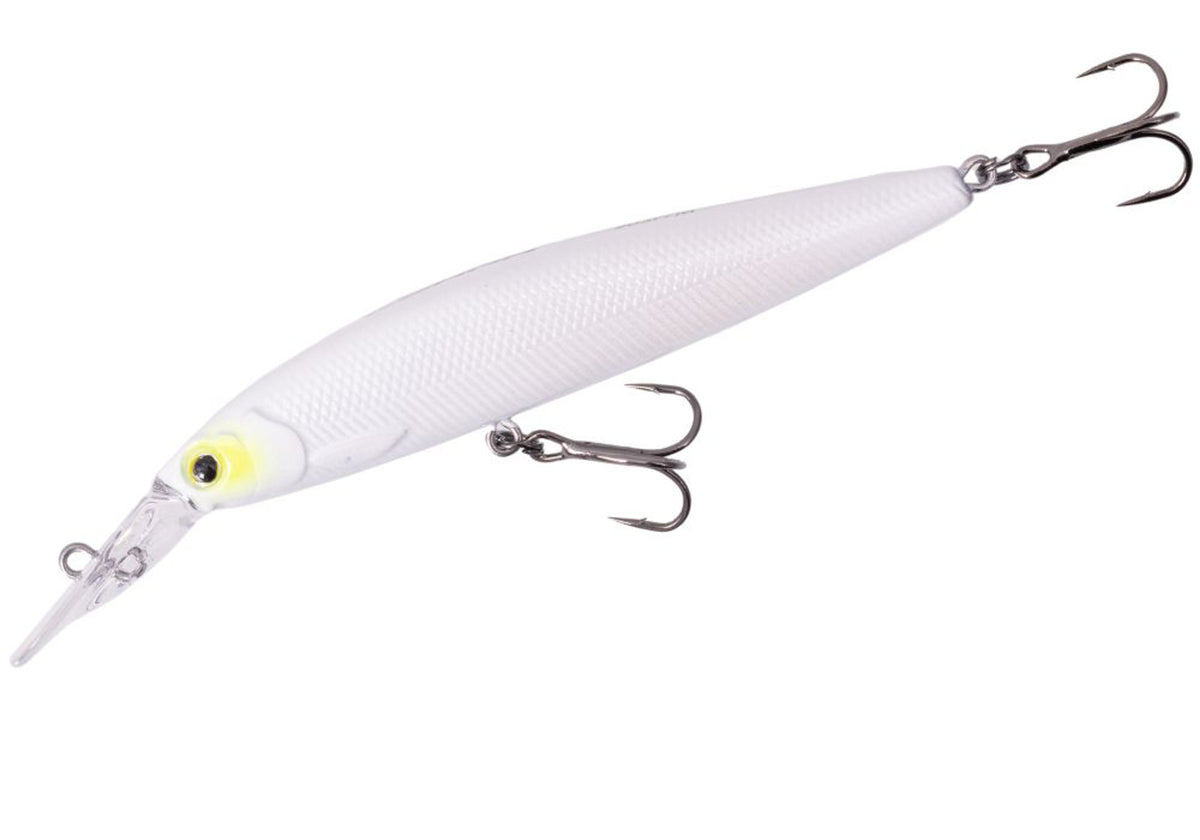 Vobler Major Craft Ceana Jerkbait 90spm Middle 9cm 11gr #004 Yellow Cheek Pearl White