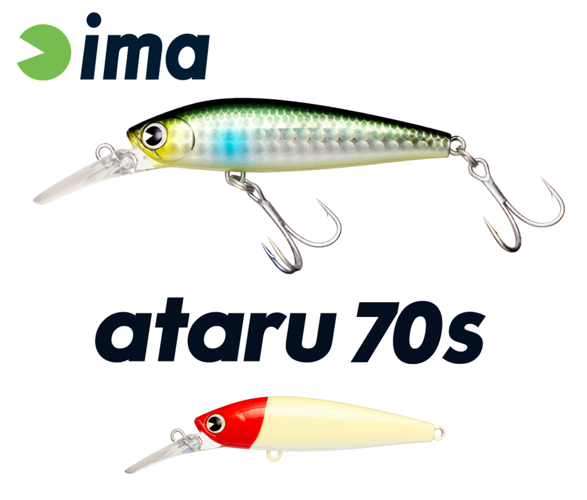 Vobler Ima Ataru 70s 70mm 11gr 001 Red Head
