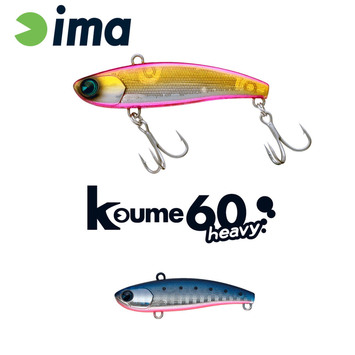 Vobler Ima Koume Vibration 60 Heavy 60mm 17gr 109 Japanese Sardine