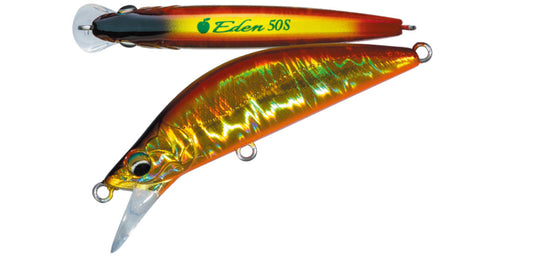 Vobler Major Craft Finetail Eden 60h 6cm 7gr #015 Laser Red Gold