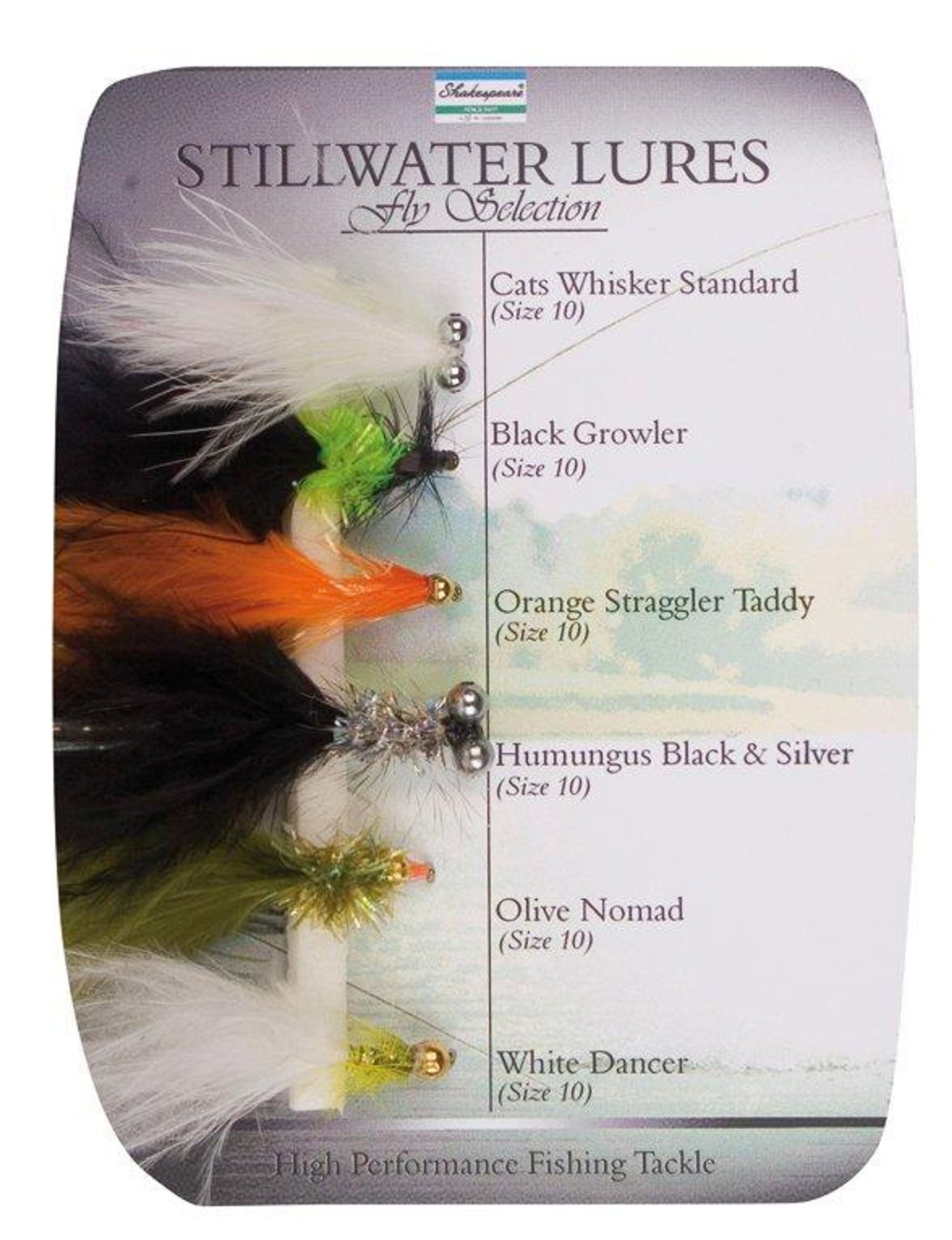 Muste Artificiale Shakespeare Sigma Fly Selection 5 Still-water Lures