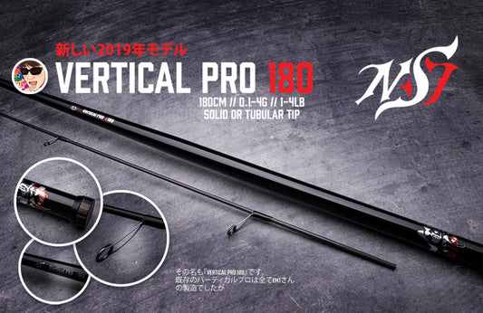 Lanseta Spinning Neo Style Vertical Pro Neo Style T180 0.1-4gr Tubular